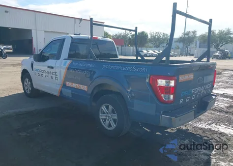 2022 Ford F-150 Xl z USA, uszkodzony, nr VIN 1FTMF1CB6NKE31828